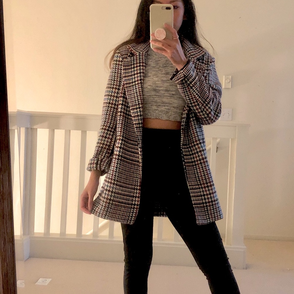 Plaid Coat